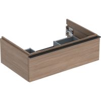 Geberit iCon szafka 74 cm podumywalkowa wisząca dąb/lava mat 502.311.JH.1