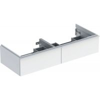 Geberit iCon szafka 118,4 cm podumywalkowa wisząca biały połysk/biały mat 502.314.01.1