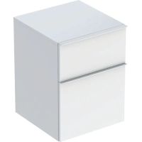Geberit iCon szafka 45 cm boczna wisząca biały połysk/biały mat 502.315.01.1