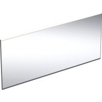 Geberit Option Plus Square lustro 160x70 cm prostokątne z oświetleniem LED czarny mat 502.787.14.1