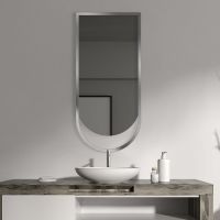 Guarda Ravel lustro 40x90 cm srebrny FOR-RAV-SREBRNY-40X90