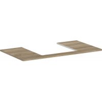 Hansgrohe Xelu Q blat naszafkowy 98x55 cm dąb 54095230