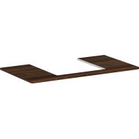 Hansgrohe Xelu Q blat naszafkowy 98x55 cm orzech 54095630