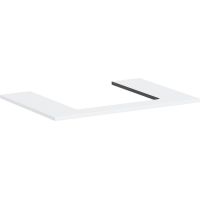 Hansgrohe Xilesa E blat naszafkowy 78x55 cm biały 54269700