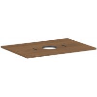 Hansgrohe Xilesa E blat naszafkowy 78x55 cm dąb 54275550