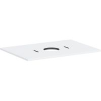 Hansgrohe Xilesa E blat naszafkowy 78x55 cm biały 54275700