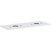 Hansgrohe Xilesa E blat naszafkowy 137,5x55 cm biały 54280700