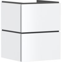 Hansgrohe Xilesa E szafka 48x47x62 cm podumywalkowa wisząca biała 54291700