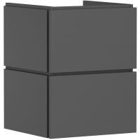 Hansgrohe Xilesa E szafka 48x47x62 cm podumywalkowa wisząca szara 54291760