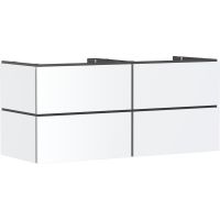 Hansgrohe Xilesa E szafka 137,5x55x62 cm podumywalkowa wisząca biała 54305700