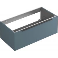 Kludi Icos szafka 100x50x35 cm podumywalkowa wisząca niebieska 50S100O3