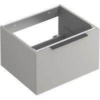 Kludi Icos szafka 60x50x35 cm podumywalkowa wisząca szara 50S60O2