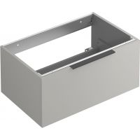 Kludi Icos szafka 80x50x35 cm podumywalkowa wisząca szara 50S80O2