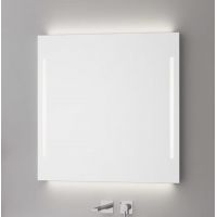 Kronenbach Sun lustro 60x70 cm prostokątne z oświetleniem srebrny US607082KBSNLEDN