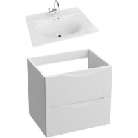 LaVita Kolorado umywalka z szafką 60 cm zestaw meblowy biały (5900378314363, 5908211416205)
