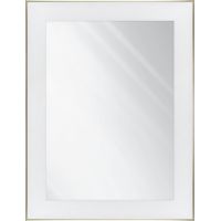 Ars Longa Bari lustro 134x74 cm prostokątne białe BARI60120-B