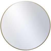 Ars Longa Loft lustro 70 cm okrągłe złote LOFT70-Z