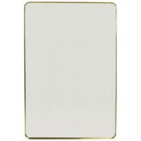 Ars Longa Zen lustro 60x90 cm prostokątne złoty ZEN6090-ZS