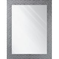 Ars Longa Valencia lustro 112x62 cm prostokątne srebrne VALENCIA50100-SR