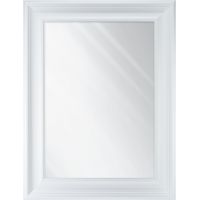 Ars Longa Verona lustro 118x68 cm prostokątne białe VERONA50100-B