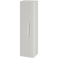 Megstyl Aspen szafka 34,5x31,8x130 cm boczna wisząca biała 2421