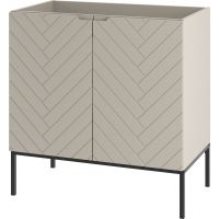 Megstyl Aspen szafka 80x45,8x82 cm podumywalkowa stojąca kaszmir 2493