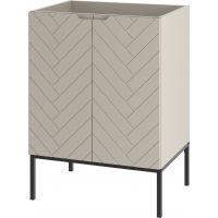 Megstyl Aspen szafka 60x45,8x82 cm podumywalkowa stojąca kaszmir 2503