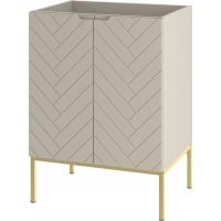 Megstyl Aspen szafka 60x45,8x82 cm podumywalkowa stojąca kaszmir 2504