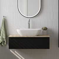 Oltens Solvig umywalka 51x34 cm owalna nablatowa biała 40322000