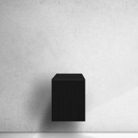 Oltens Lun szafka podumywalkowa 40 cm czarny mat 60026300