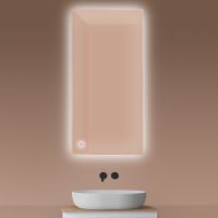 Oltens Nordlis lustro 60x120 cm prostokątne z oświetleniem od tyłu z matą grzewczą 64112000