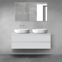 Oltens Vernal szafka 120 cm podumywalkowa wisząca szary mat 60019700