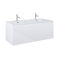 Oltens Vernal umywalka z szafką 120 cm biały połysk 68034000