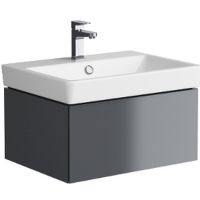 Opoczno Splendour szafka 60 cm podumywalkowa wisząca szara S923-002