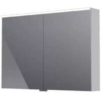 Oristo Geo szafka 100 cm boczna wisząca chrom KI01-SGL2D-100-99