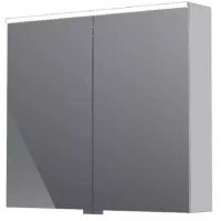 Oristo Geo szafka 80 cm boczna wisząca chrom KI01-SGL2D-80-99