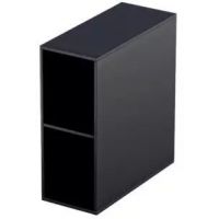 Oristo Uni półka 20 cm czarna OR00-PO-20-8