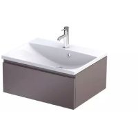 Oristo Brylant szafka 60 cm podumywalkowa wisząca beżowy mat OR36-SD1S-60-21