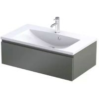 Oristo Brylant szafka 80 cm podumywalkowa wisząca zielony mat OR36-SD1S-80-17