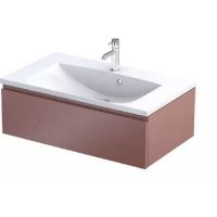 Oristo Brylant szafka 80 cm podumywalkowa wisząca czerwony mat OR36-SD1S-80-19