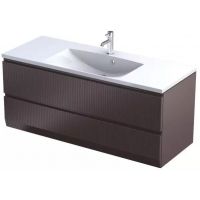 Oristo Brylant szafka 119,6x45,5x50 cm podumywalkowa wisząca mokka OR36-SD2S-120-21R