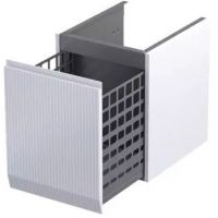 Oristo Brylant szafka 40x45,5x50 cm boczna wisząca biała OR36-SN1S-40-2R