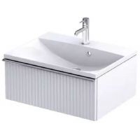 Oristo Etna szafka 60 cm podumywalkowa wisząca biały mat OR52-SD1S-60-2R