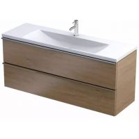 Oristo Etna szafka 119,6x38x50 cm podumywalkowa wisząca dąb kamienny OR52C-SD2S-120-78