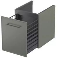 Oristo Lagom szafka 40x45,5x50 cm boczna wisząca oliwkowy mat OR53-SN1S-40-17