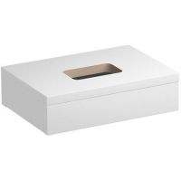 Ravak Formy szafka 80 cm podumywalkowa wisząca biały połysk X000001029