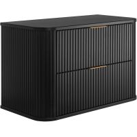 Rodan Elegance szafka z blatem 80,4x41,5x51,7 cm podumywalkowa wisząca czarna