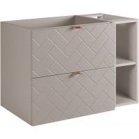 Zestaw Rodan Trend zestaw mebli łazienkowych 80 cm kaszmir (5906154450904, 5906154452182)