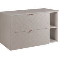 Zestaw Rodan Trend zestaw mebli łazienkowych 100 cm kaszmir (5906154450911, 5906154452182, 5906154451864)