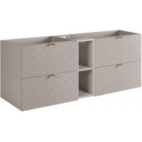 Zestaw Rodan Trend zestaw mebli łazienkowych 140 cm kaszmir (5906154450904, 5906154452182)